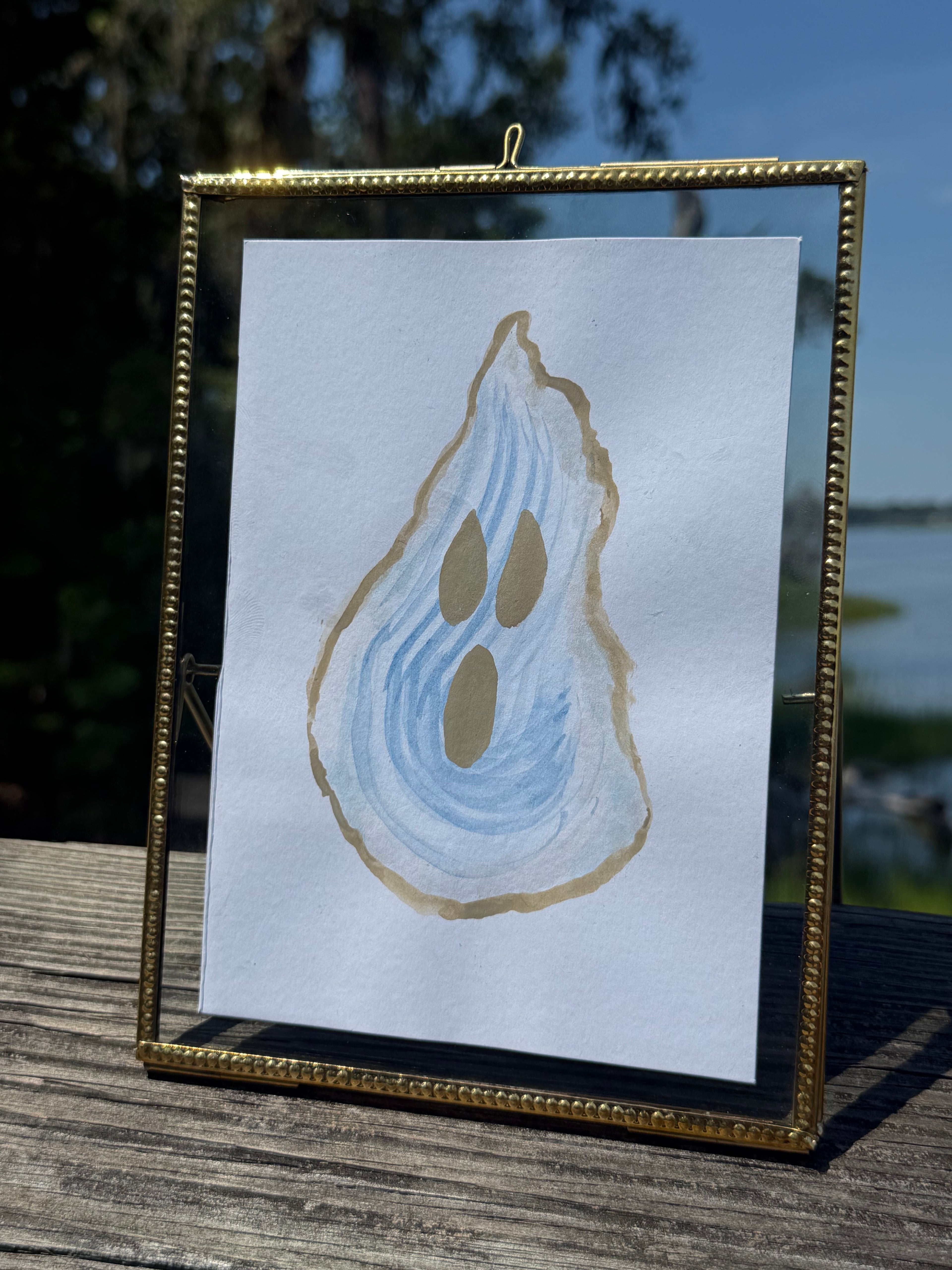 Coasty Ghosty Oyster WITH FRAME