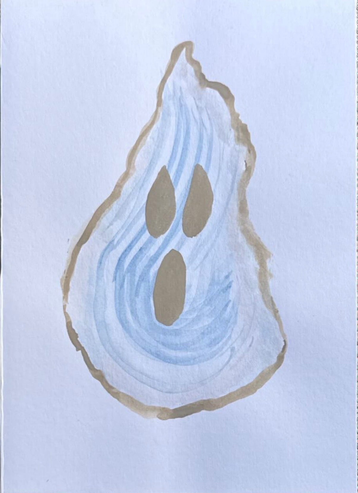 Coasty Ghosty Oyster UNFRAMED